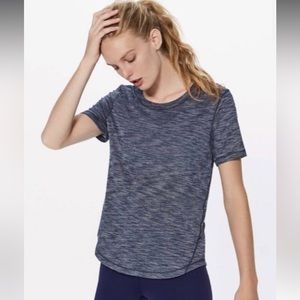 Lululemon Long Distance Short Sleeve Top shirt